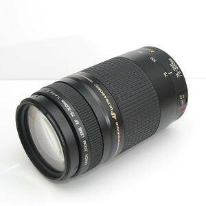 ジャンク canon EF 75-300mm F4-5.6 Ⅱ 望遠レンズ