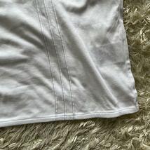 dunhill Links ダンヒルリンクス 日本製 コットンポロシャツ ホワイト メンズ Lサイズ 半袖_画像10