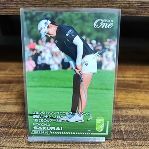 EPOCH ONE JLPGA 櫻井心那 10代で史上3人目の年間ツアー3勝目