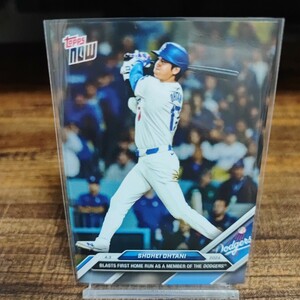 【他出品同梱可】TOPPS NOW 2024年 No.36 大谷翔平 ドジャース移籍後初ホームラン shohei ohtani