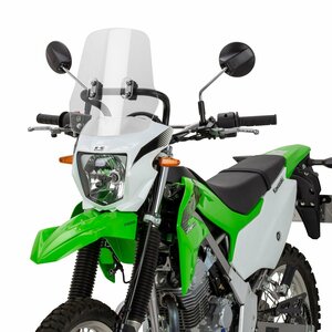 ★10%OFF★【KLX230/SM】 ZETA アドベンチャー ウィンドシールド ZE70-1111 商品詳細は説明欄リンクから