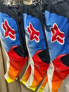 ★50%OFF★【ユース用MXパンツ】FOX　180 FYCE(ファイス) 24624-149 BLUE/RED　 サイズ：28　展示品