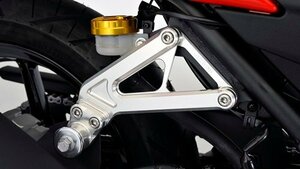 ★50％OFF★送料無料(一部除く）★新品アグラス　マフラーステー　シルバー　NINJA250R～12　402-477-000