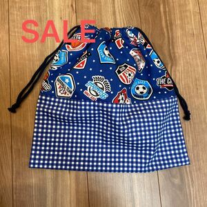 SALE!!体操服袋　巾着　サッカー　野球　バスケ　柄