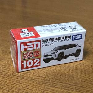 ♪♪トミカ 102 トヨタ ヤリスクロス GR SPORT 新車シール仕様♪♪