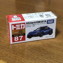 ♪♪トミカ 87 トヨタ GRスープラ 富士スピードウェイ セーフティーカー 新車シール仕様♪♪_画像1