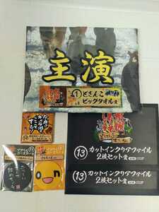 水曜どうでしょう　エンタメくじ　①どさんこビッグタオル賞　+　下位賞　計6点セット