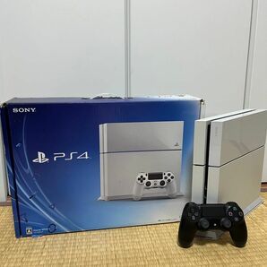 PlayStation4 グレイシャー・ホワイト CUH-1100AB02縦置きスタンド、箱付き