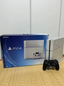 PlayStation4 グレイシャー・ホワイト CUH-1100AB02縦置きスタンド、箱付き