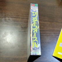 サンダーフォースⅣ thunder forceⅣ メガドライブソフト 元箱 ケース 取説付 カセット カートリッジ 箱説付 説明書付 MD SEGA 動作確認済_画像4