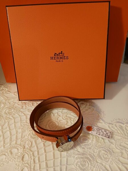 HERMES エルメス レザー ブレスレット