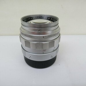 ライカ Leica レンズ LEITZ WETZLAR SUMMILUX 1：1.4/50 中古 ジャンク G4-57◎の画像3