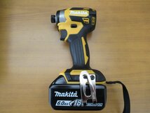 マキタ　Makita　充電式インパクトドライバ　TD173DGXFY　18V 6.0Ah　未使用　G4-59◎_画像3