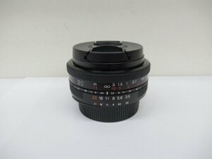 フォクトレンダー　VOIGTLANDER　レンズ　COLOR-SKOPAR　20mm　F3.5　SL　中古 ジャンク G4-78◎