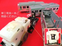 プラレール「サウンドＥ２３１系通勤電車」３両 used ☆_画像8