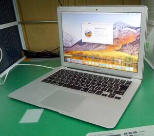 T10950nSSD取付済中古品 MacBookAir Mid2012 SSD512GB HighSierra 13.3inch 動作品 ACアダプタ付属