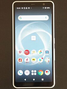 2603【docomo Fujitsu arrows Be4 Plus F-41B Android スマートフォン SIMロック解除済 ネットワーク利用制限〇 ホワイト】