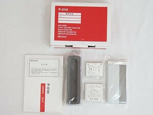 2588【未使用 ドコモ 携帯電話 P-01H ホワイト フィーチャーフォン ガラケー 携帯 FOMA】