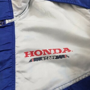 1000円スタート！★HONDA★ホンダ★レーシングスタッフ★スタッフジャンパー★中綿ジャケット★MIND OF MOTOR SPORTS★当時物★レア★の画像3