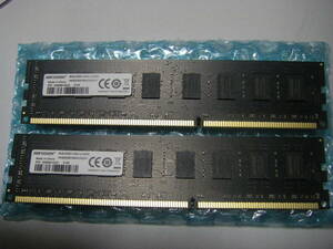 完全動作品 16GB HIKVISION DDR3-1600U PC3-12800 ８GB×2 