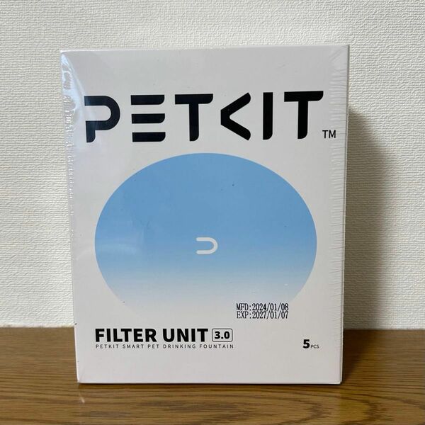 PETKIT 交換用フィルター 給水器用フィルター　５枚FILTER UNIT 3.0