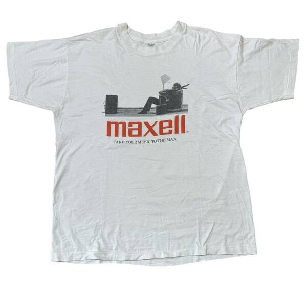 maxell Take Your Music To The Max Travis Scott トラヴィス スコット vintage ヴィンテージ フルーツオブザルーム XL