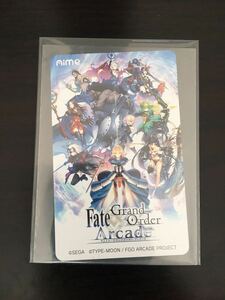 Fate Grand Order Arcade Aimeカード