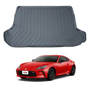 スピード発送 GR86 BR-Z 防水 防汚 3D ラゲッジマット 簡単に洗える 専用設計 ZN8 ZD8 BRZ トランクマット 防水トレイ 3Dマット 【FM092】の画像1