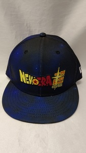 ドラゴンボール超 NEWERA（ニューエラ） キャップ 宇宙柄 ネイビー ブルー 子供用 キッズ 帽子