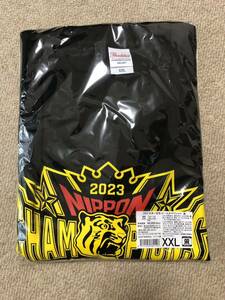 ★2023　日本一記念ビールかけTシャツ　黒　新品　阪神タイガース　優勝　XXL