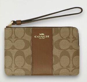 コーチ COACH ポーチ58035 IME74シグネチャーアウトレット未使用