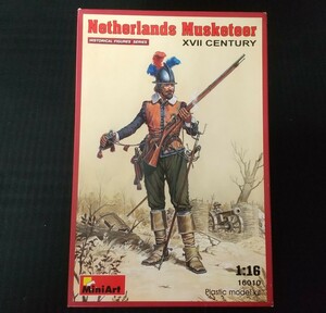 【送350円可】ミニアート★1/16 オランダ銃兵 17世紀 / Netherlands Musketeer XVII CENTURY ヒストリカルフィギュア【№16010】