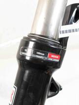 Rockshox TK 9mmクイック　100mmトラベル　Vブレーキ　ディスク兼用　 フロントフォーク FF240422A_画像9