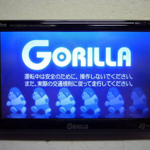 サンヨー ゴリラ ワンセグ内蔵 ＮＶ－ＪＭ５２５ＤＴ ポータブルナビゲーション 2009年データ Gorilla 初期動作不良補償  06-0421の画像1