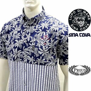 Shinakova Aloha рубашка с коротким рукавом LL LL Golf Townding Men's New 24SS 24032311 SC KAS M 24124510