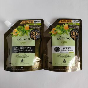 ルシード 薬用スカルプシャンプー 180ml & 薬用ボディウォッシュ 180ml お試しサイズ セット