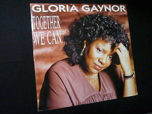 Gloria Gaynor - Together We Can／1991／Italy／検：うたもの Love Affair グロリア・ゲイナー イタリア盤 12インチ Downtempo Funk