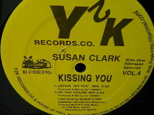 Susan Clark - Kissing You (Japan No Voc Mix)／US／検：アメリカ盤 12インチ 12inch