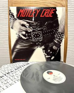 希少/美品★US Orig.★[A3/B2] MOTLEY CRUE / TOO FAST FOR LOVE モトリー・クルー Elektra 1982 LPレコード