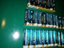 SONY STAMINA単3アルカリ乾電池8個入 LR6SG-8PD 未使用 5セットで計40本 クリックポストで発送_画像3