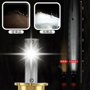 ポンつけ可能 爆光 LEDヘッドライト D2S D2R D4S D4R 純正 HID LED化 ホワイト キャンセラー内蔵 の画像8