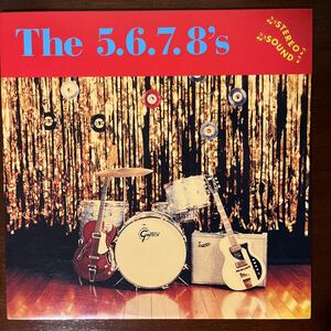 【LP】The 5.6.7.8's / STEREO SOUND TIME BOMB RECORDS 日本盤 検) オリエンタル ロック　ガレージ MAD3 ギターウルフ ゴロッパチ