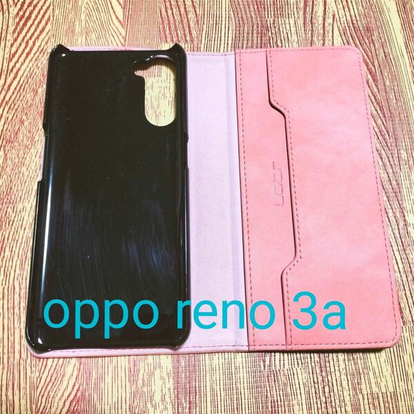 OPPO Reno3a 手帳型 スマホケース 左利き