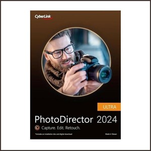 CyberLink PhotoDirector Ultra 2024v15.0 Windows 64bit 日本語永久版ダウンロード