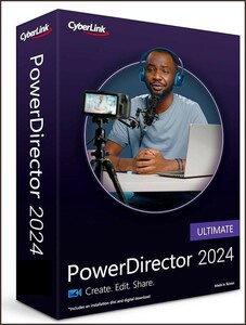 CyberLink PowerDirector Ultimate 2024 v22.0.2118 pcs number restriction none Windows permanent version Japanese download 