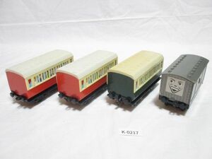 217K【現状渡し/まとめて】バンダイBANDAI◆きかんしゃトーマス しゅっぱつしんこうシリーズ 車両 客車◆電車/おもちゃ