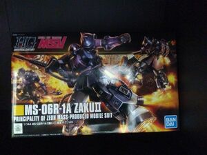 【GW：複数購入割引中】MS-06R-1A 黒い三連星 ザクII HGUC