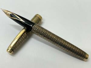 2016■SHEAFFER シェーファー 万年筆 ペン先 14K 585 本体 14K G.F. ゴールド 筆記未確認 筆記具 文房具　