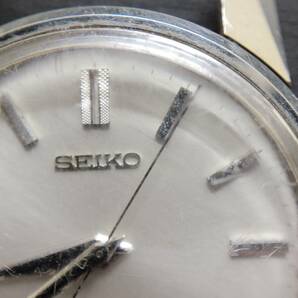 2035■KING SEIKO 44-9990 DIA SHOCK ２５石 キングセイコー クロノメーター 手巻き メンズ 腕時計 獅子メダル メダリオン ジャンクの画像4