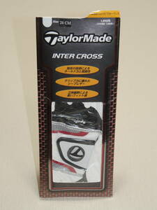  TaylorMade INTER CROSS перчатка 26cm левый рука для не использовался 